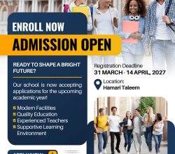 Online admission school